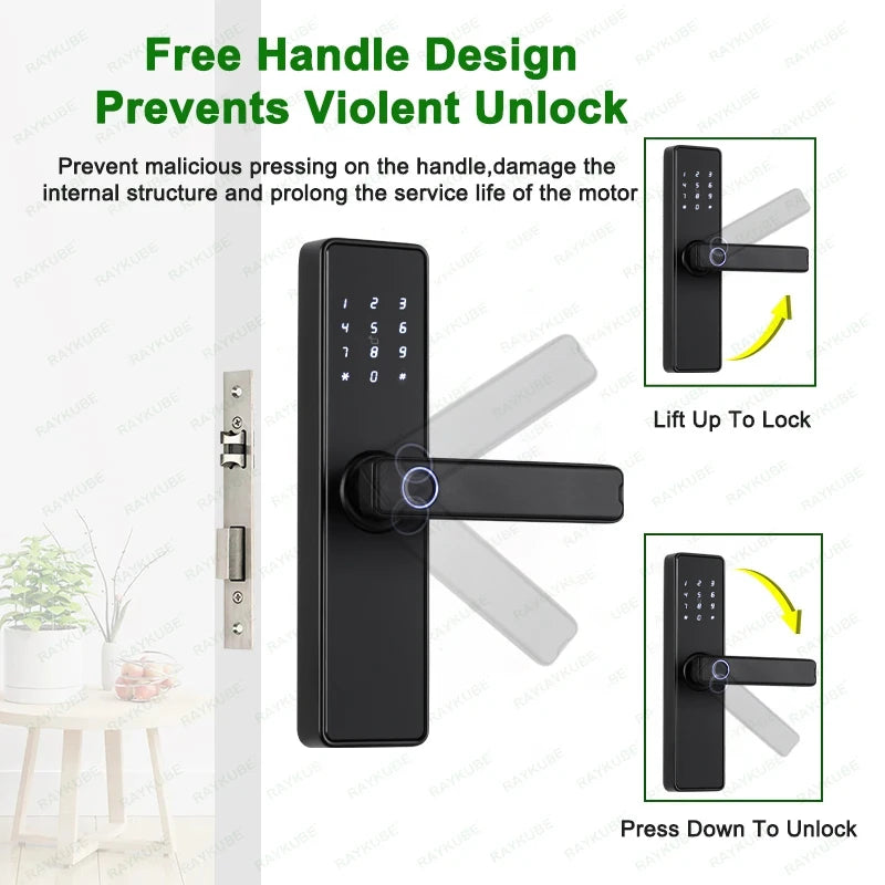 K20 Biometric Fingerprint Smart Door Lock