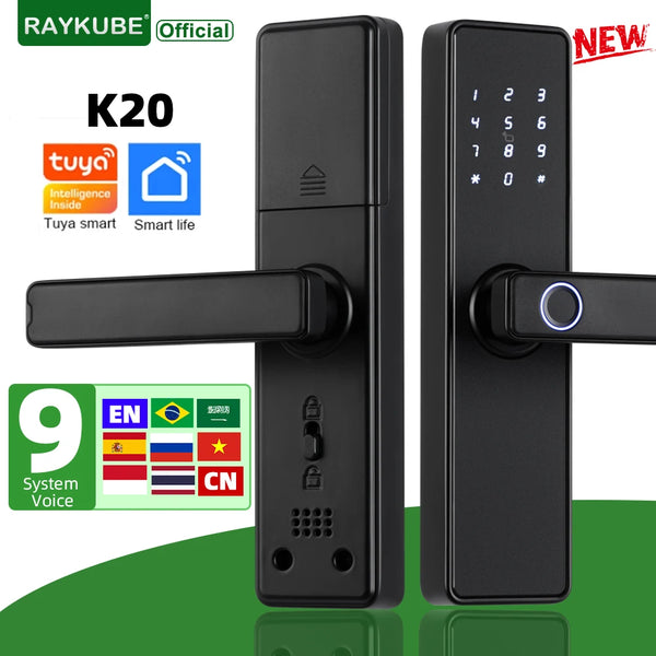 K20 Biometric Fingerprint Smart Door Lock