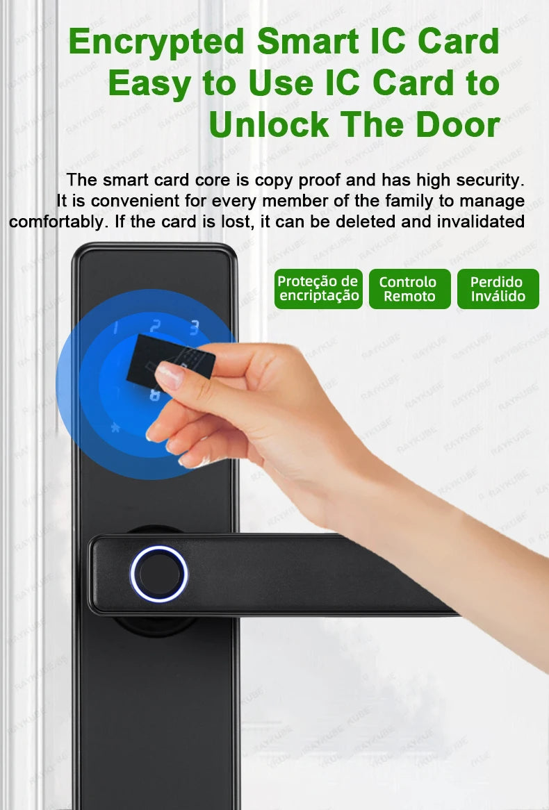K20 Biometric Fingerprint Smart Door Lock