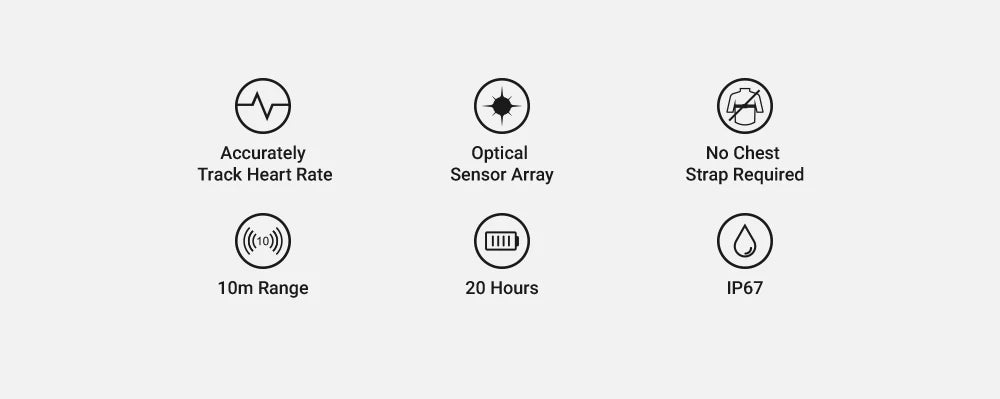 HW807 HRV Heart Rate Armband