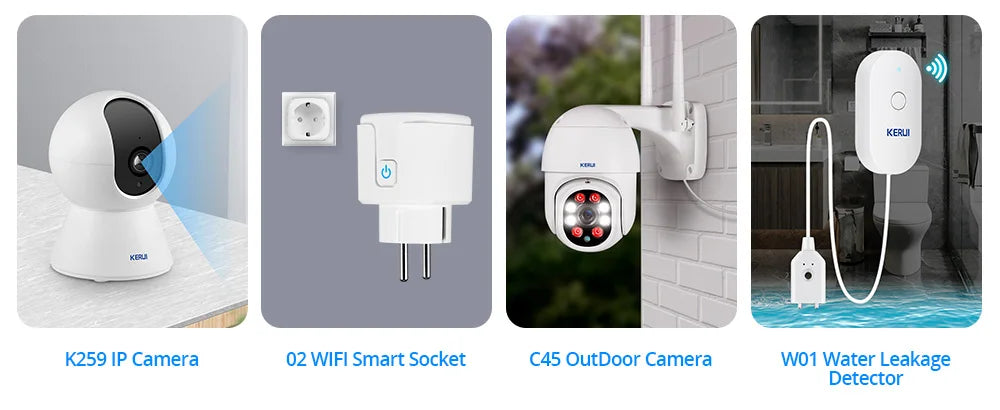 W181 Tuya Smart WiFi GSM Home Alarm