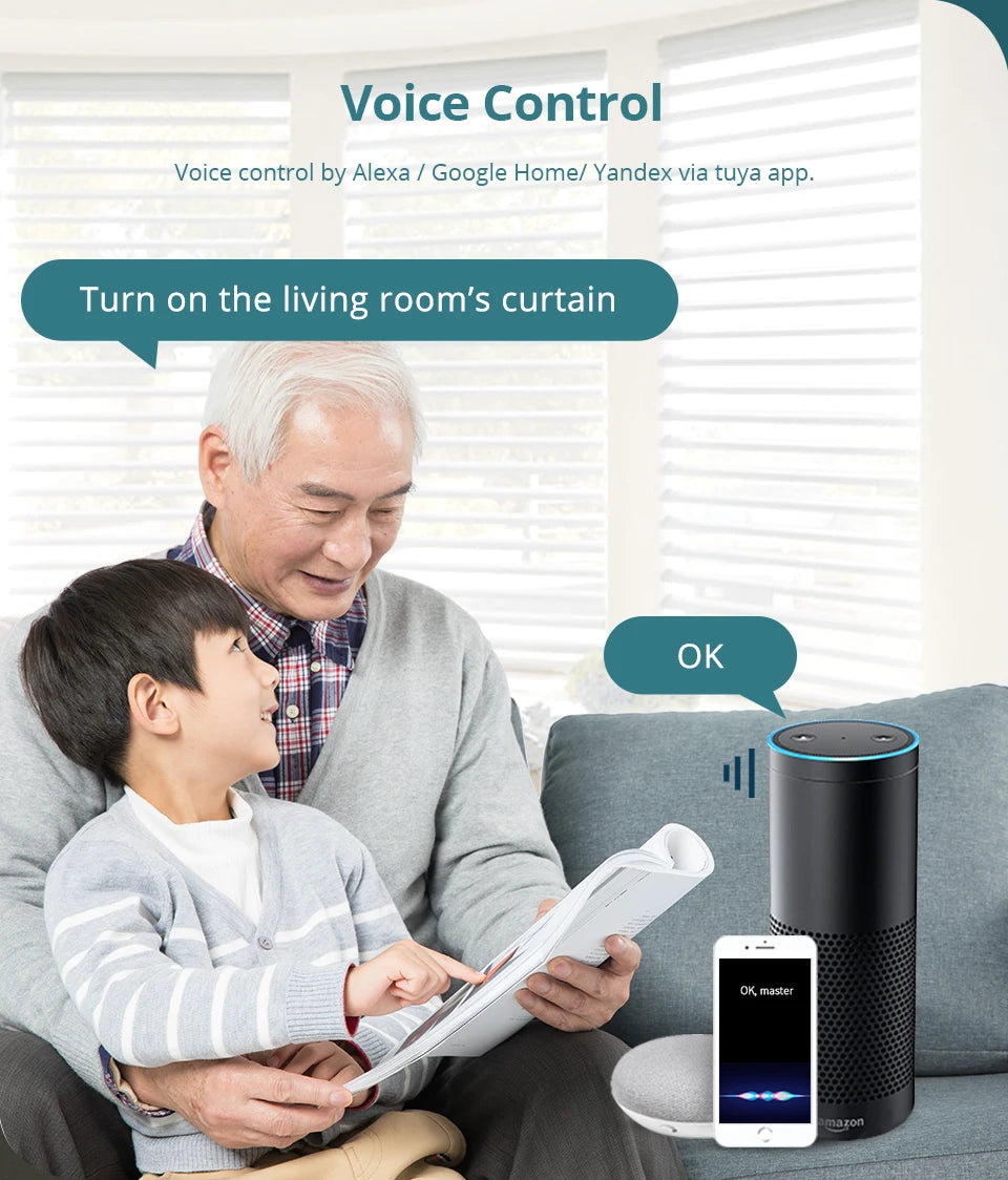 Zigbee Smart Roller Shade Motor