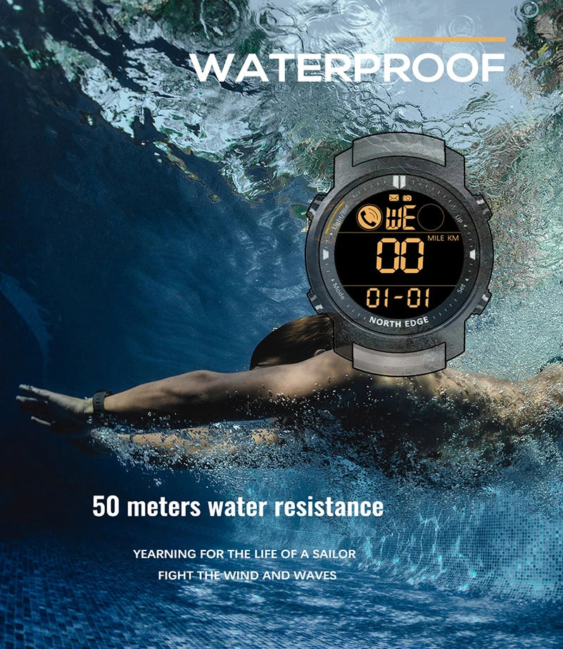 Men & Women Waterproof Smartwatch