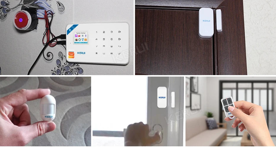 W181 Tuya Smart WiFi GSM Home Alarm
