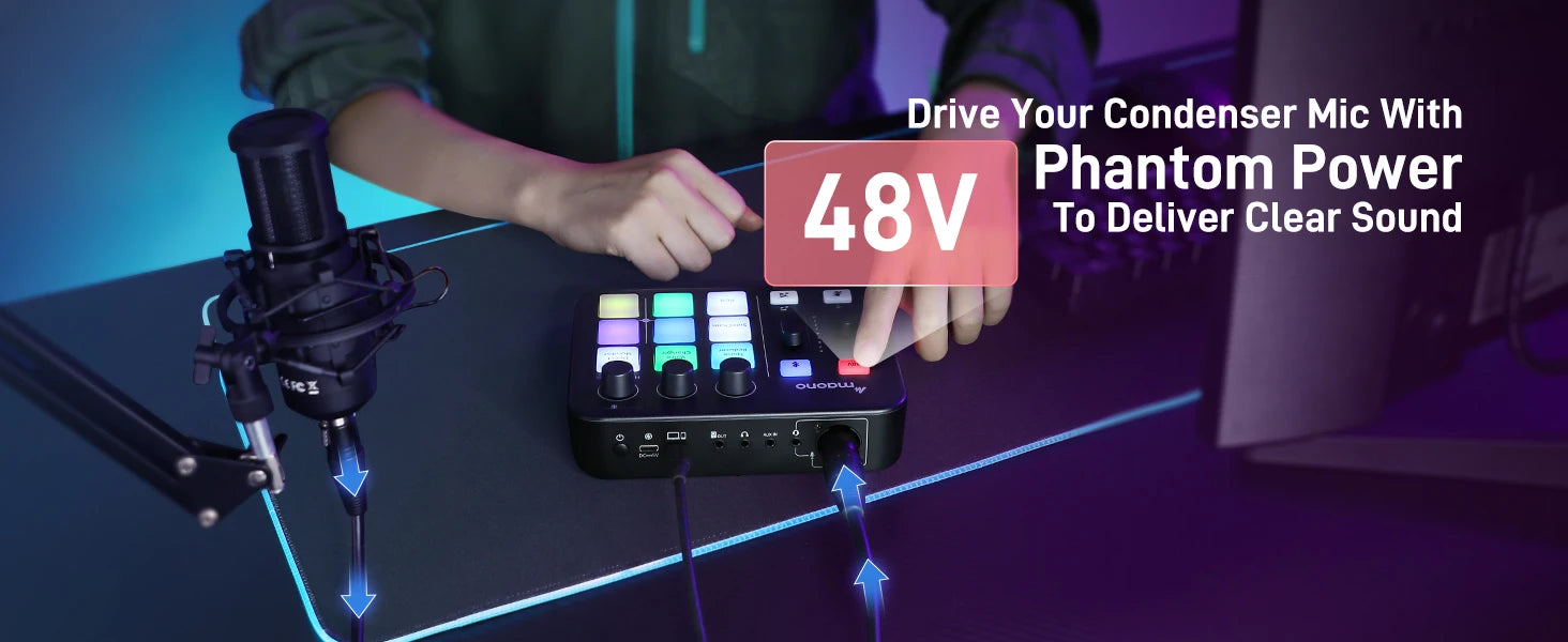 G1 NEO Gaming Audio Mixer