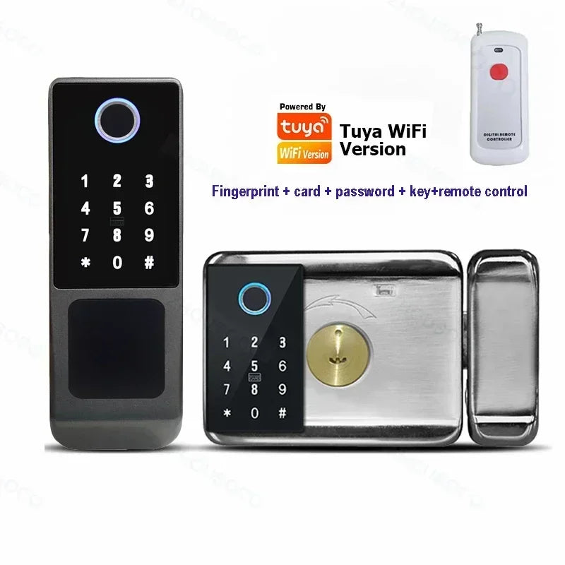 Tuya WiFi Fingerprint Smart Door Lock