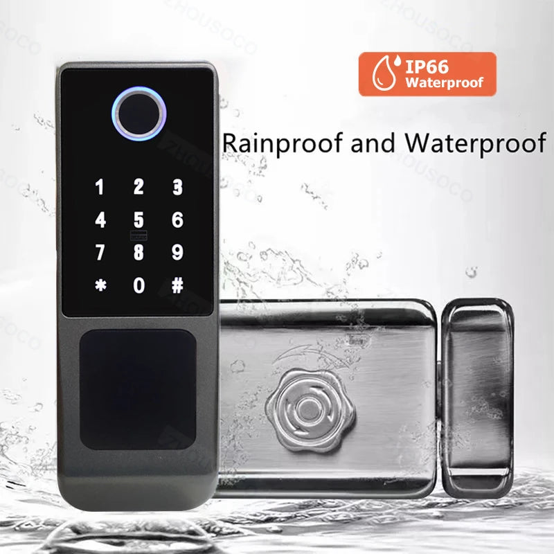 Tuya WiFi Fingerprint Smart Door Lock