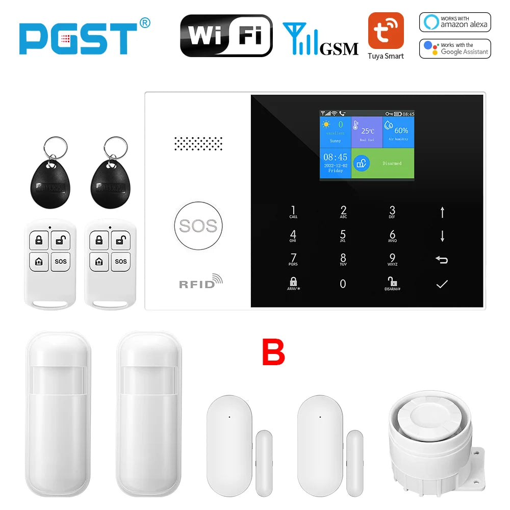 Tuya Smart GSM WiFi Home Alarm