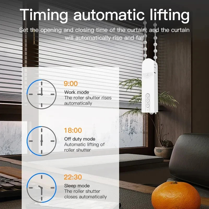 Tuya WiFi Smart Blind Motor for Electric Roller Curtains