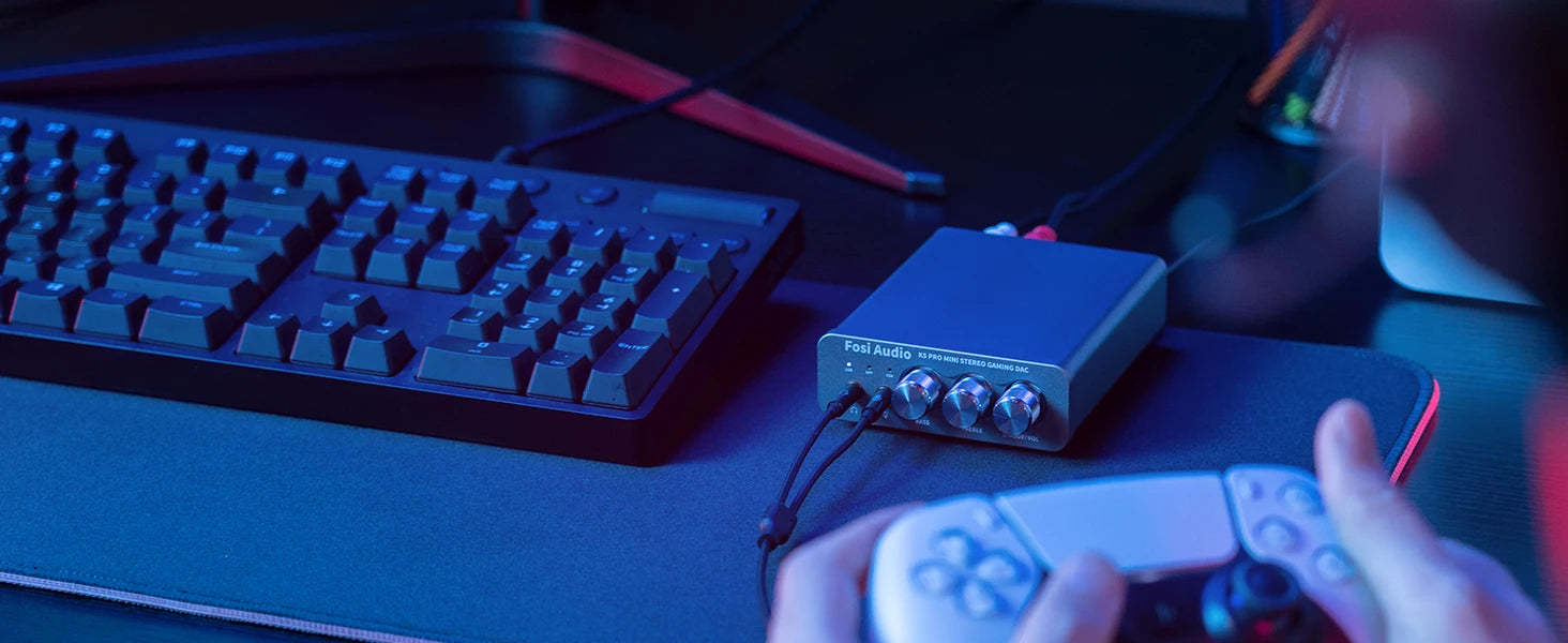 Fosi Audio K5 PRO USB DAC & Headphone Amp