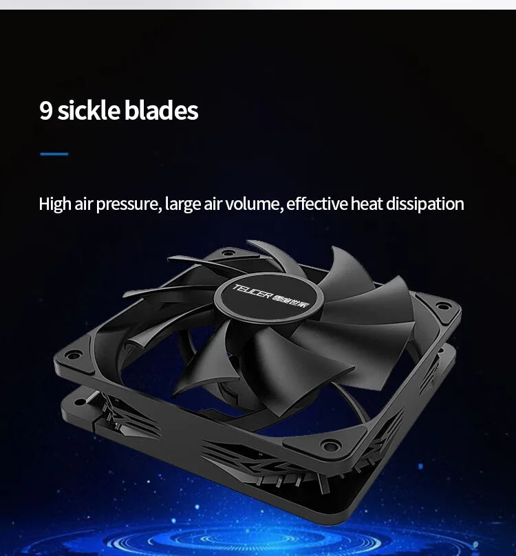 120mm PWM PC Case Cooling Fan