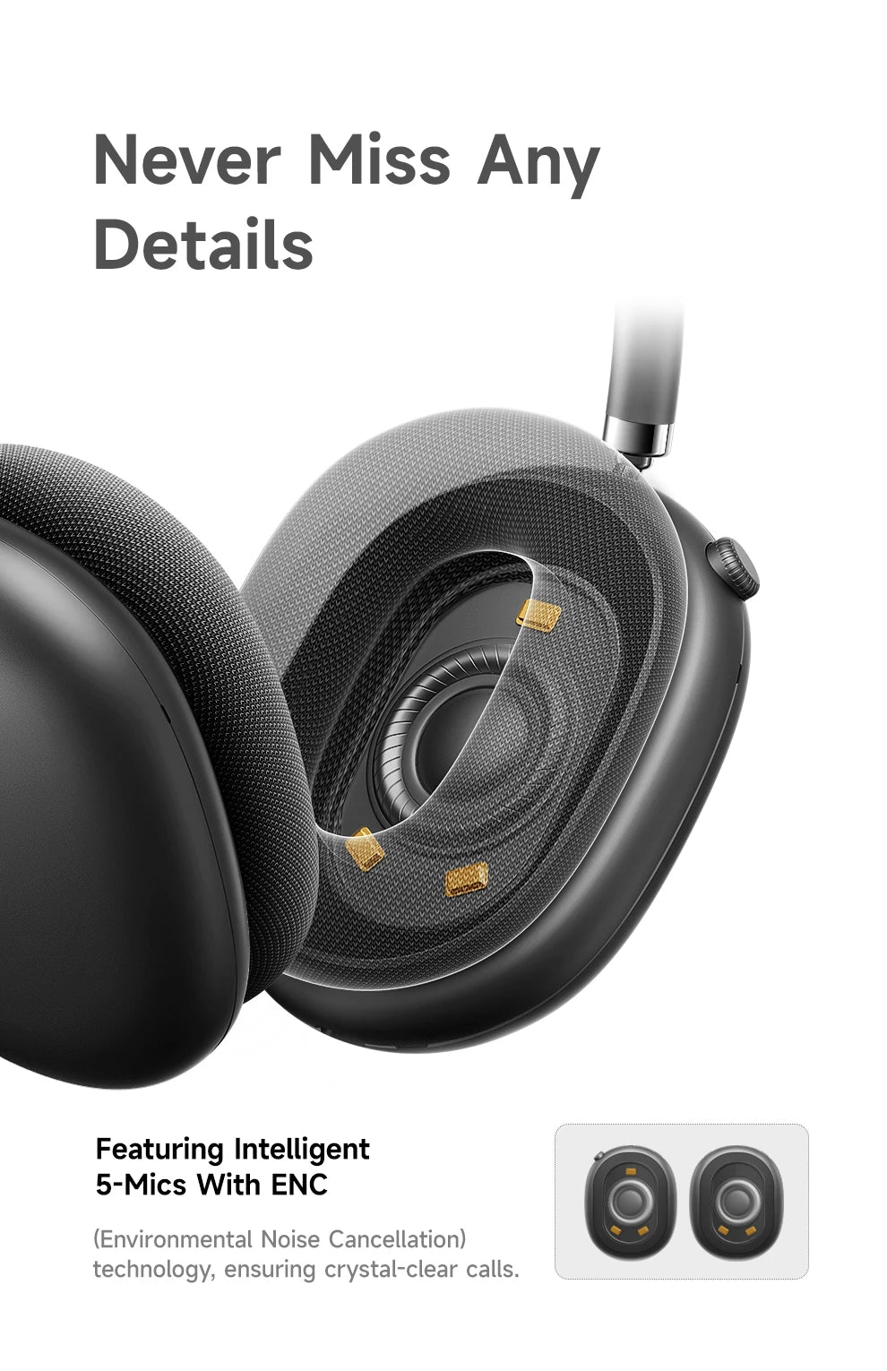 F8 Pro ANC Wireless Headphones
