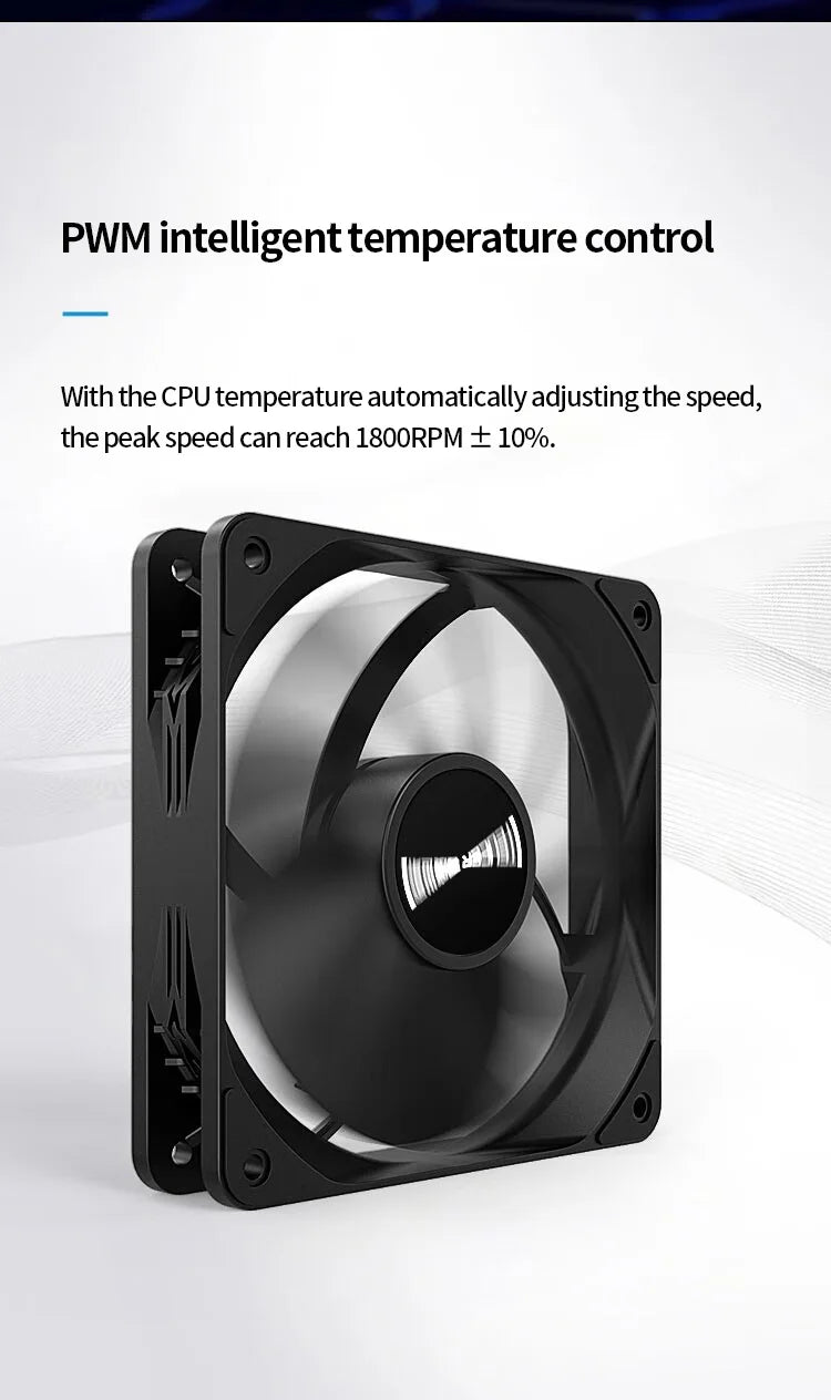 120mm PWM PC Case Cooling Fan