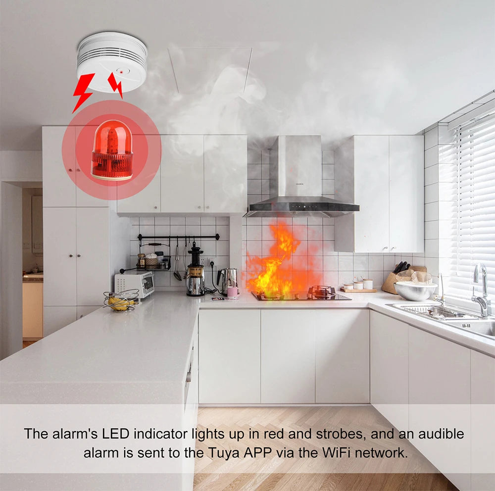 Tuya WiFi Smart Smoke Detector