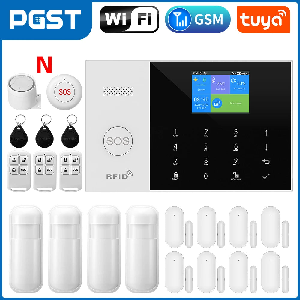 Tuya Smart GSM WiFi Home Alarm