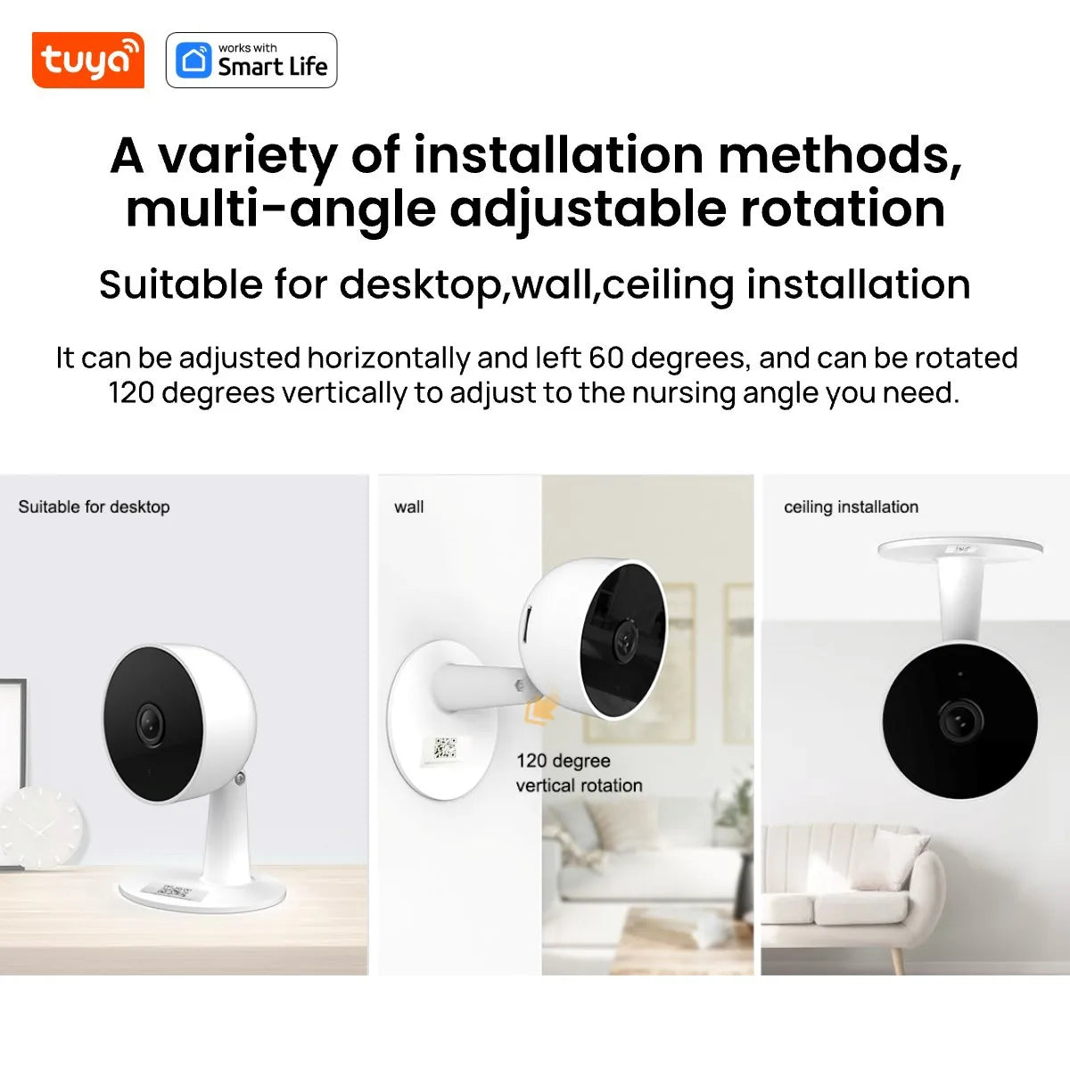 Tuya 1080p Wi-Fi Smart Security Camera