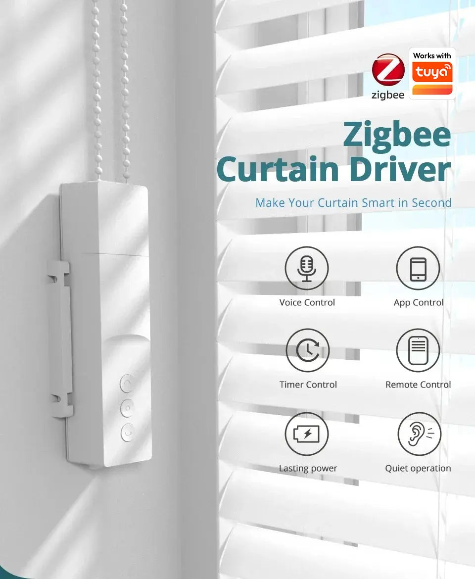 Zigbee Smart Roller Shade Motor