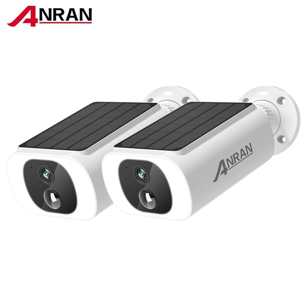 Solar WiFi Outdoor Security Camera Set
