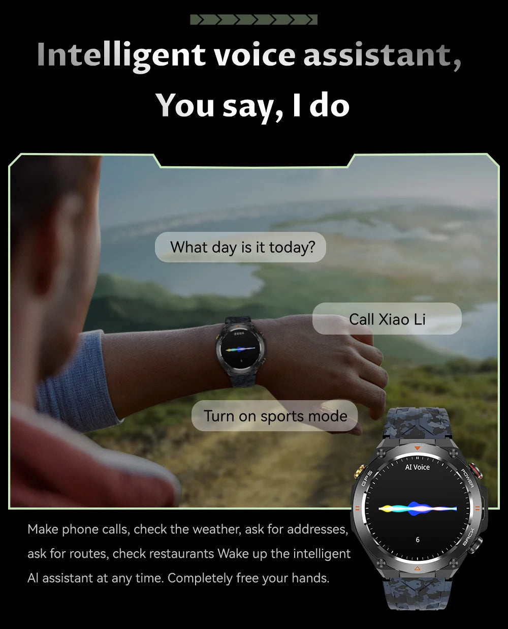 V75 GPS Smartwatch 2024