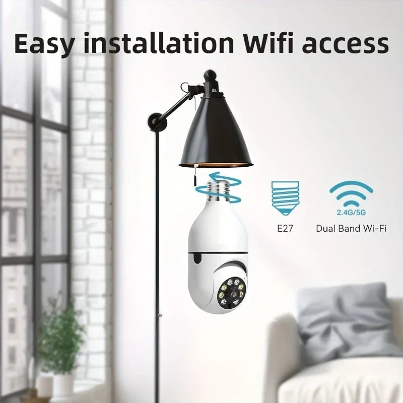 Ease Life WiFi 360° Light Bulb Security Camera