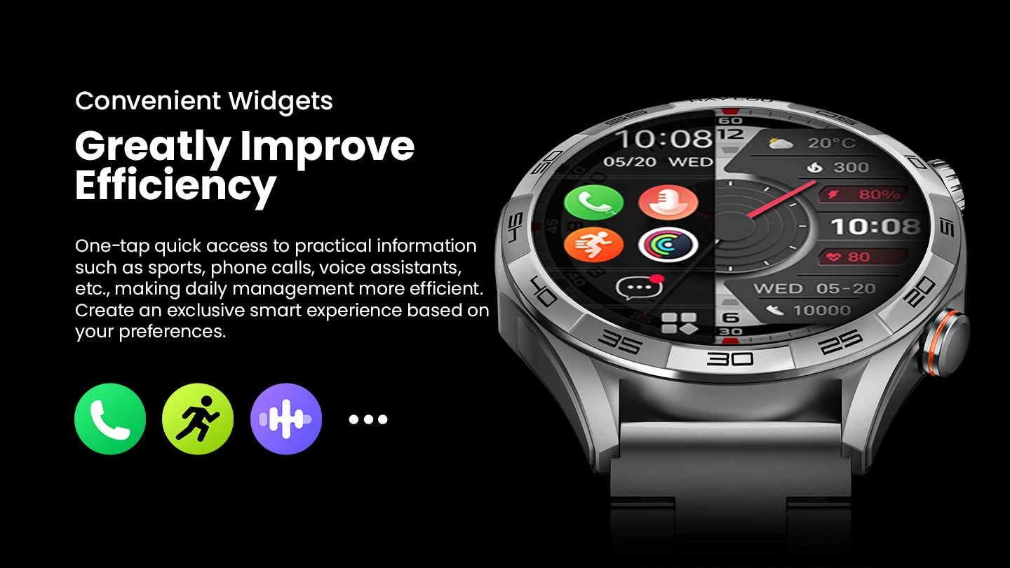 Solar 5 Voice Calling Smartwatch