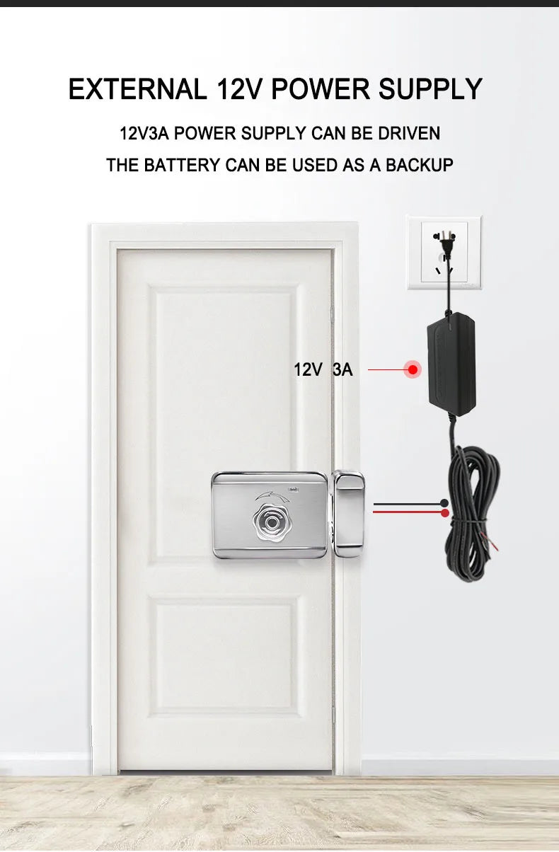 Tuya WiFi Fingerprint Smart Door Lock