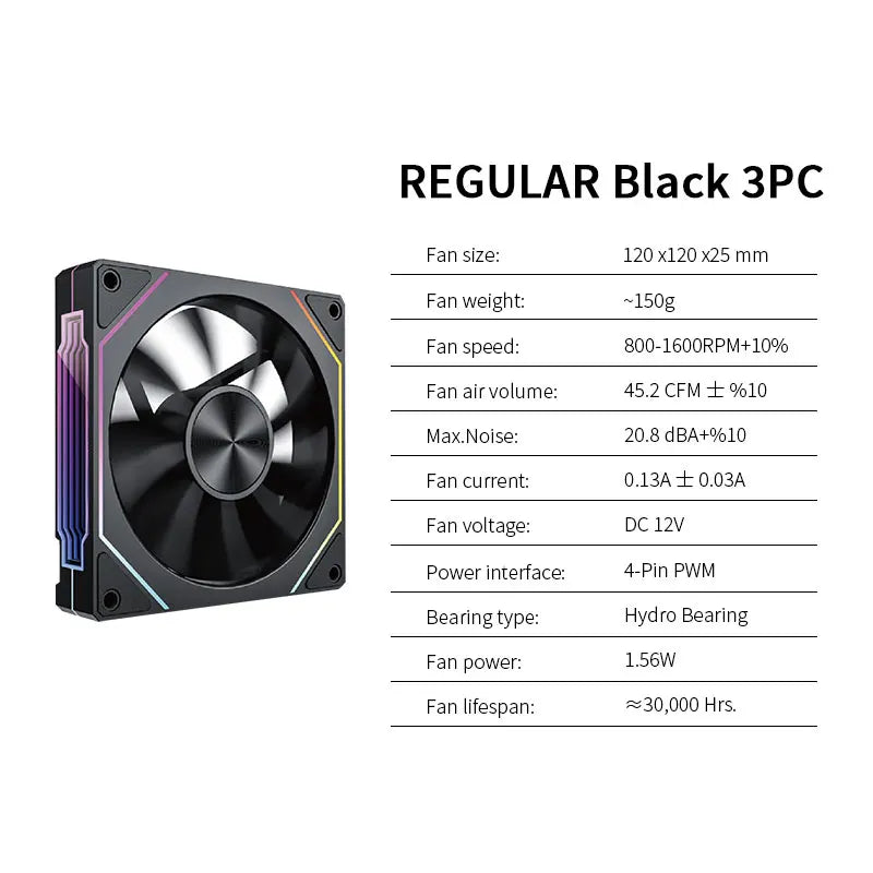PRISM 5 PRO 120mm ARGB PWM Fan
