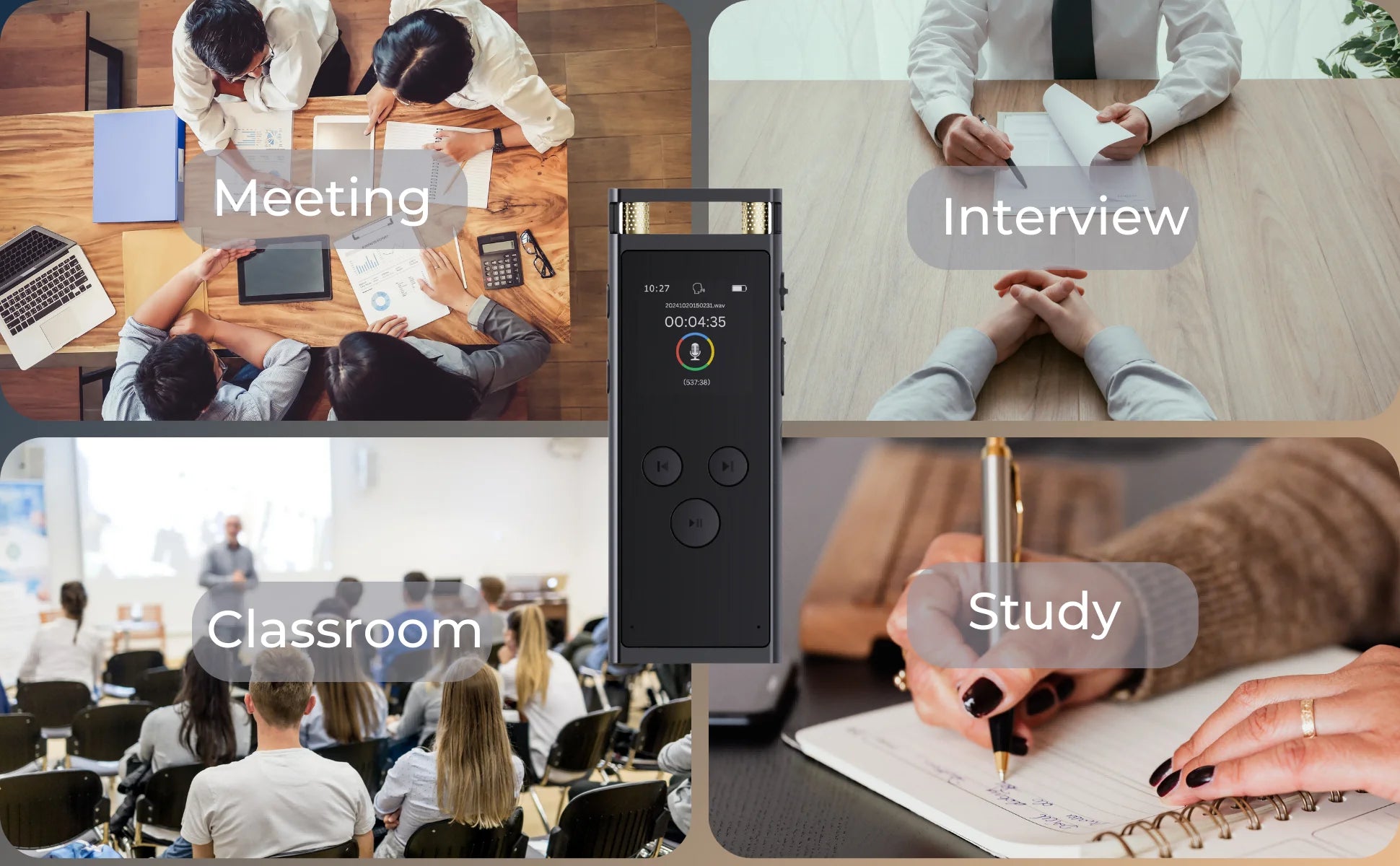 AI Voice Recorder 64GB