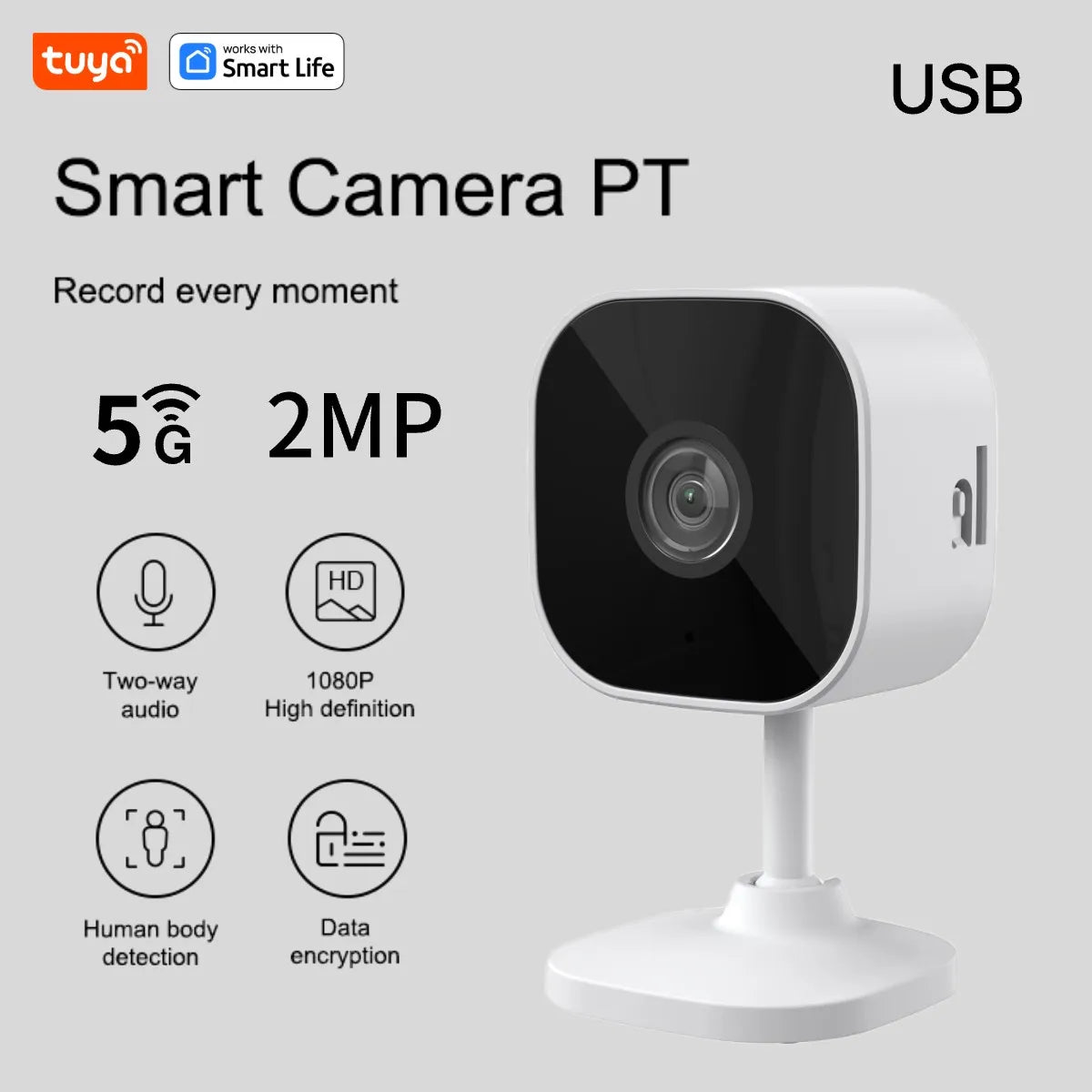 Tuya 1080p Wi-Fi Smart Security Camera