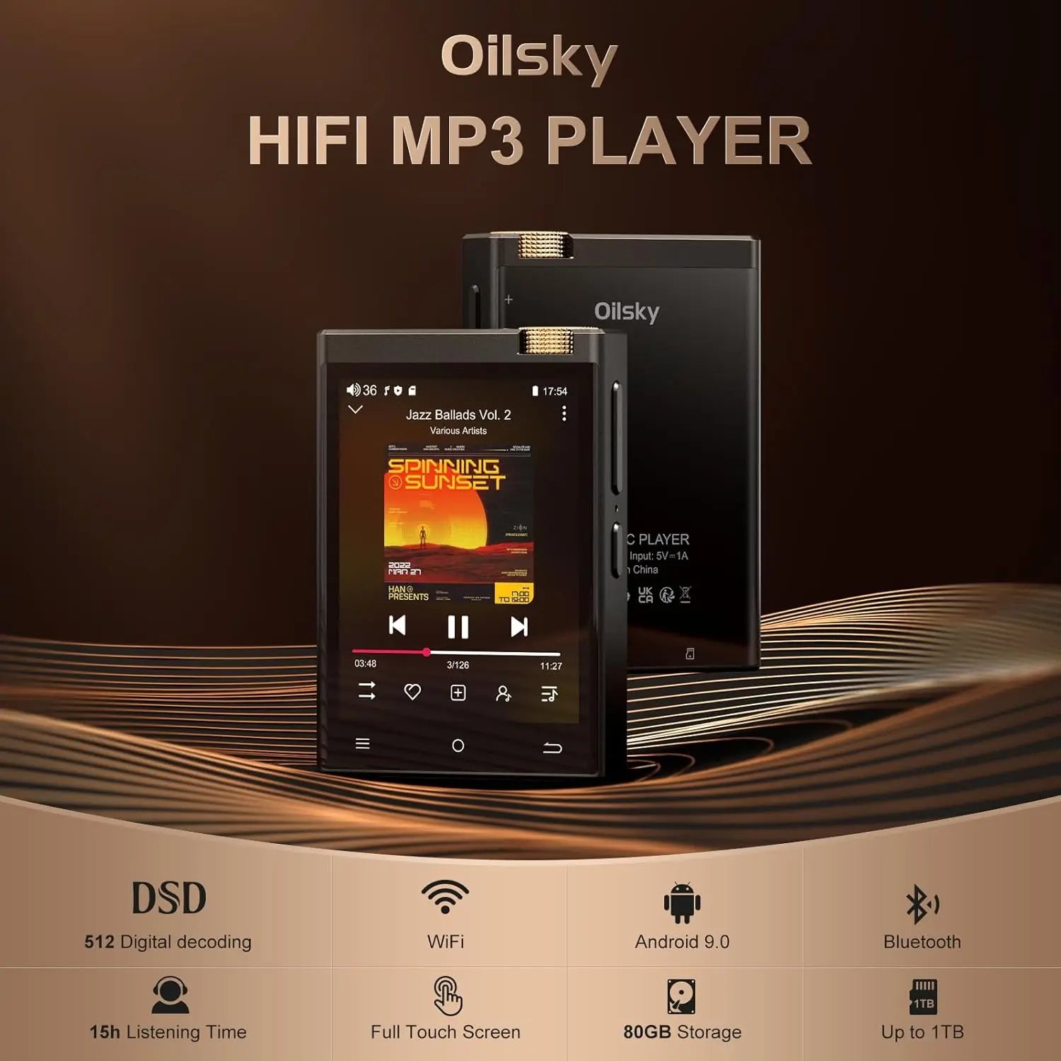 Oilsky Hi-Fi MP3 Player
