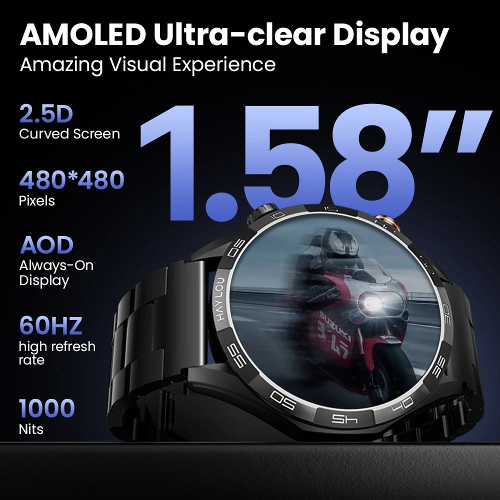 Solar 5 Voice Calling Smartwatch