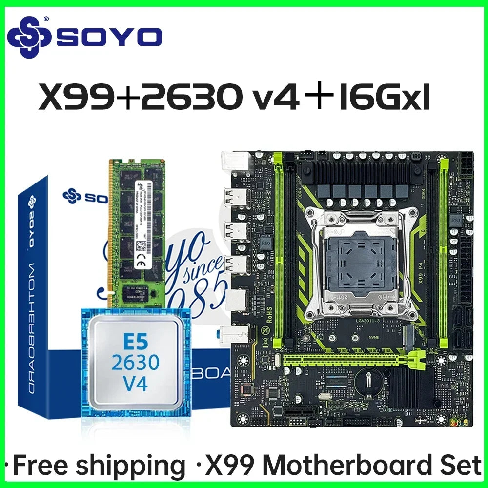 X99 Motherboard Kit with Xeon CPU
