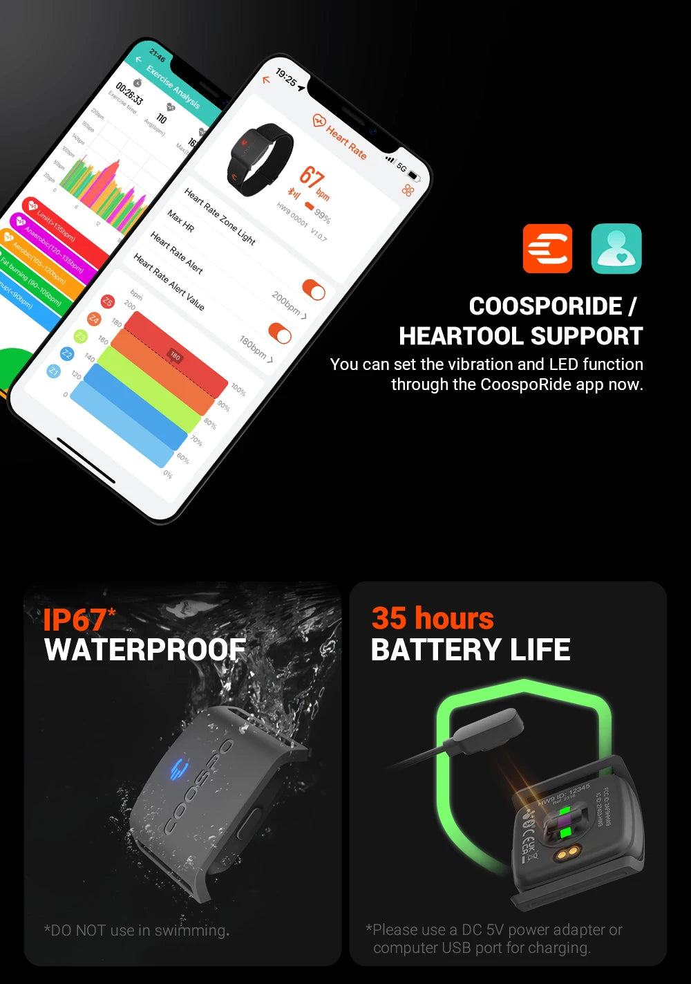HW9 Armband Heart Rate Monitor