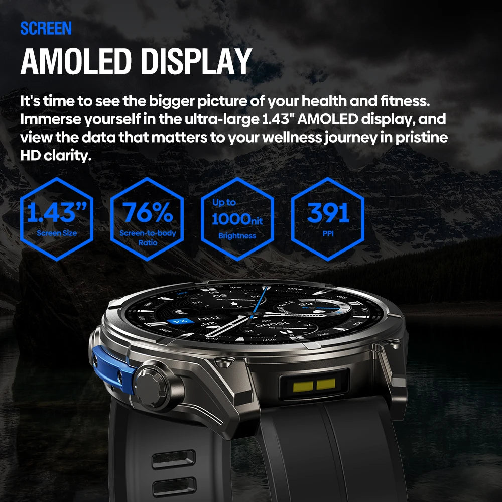 VIBE 8 AMOLED Smartwatch