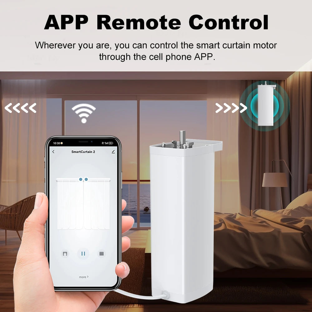 Tuya Smart Zigbee/WiFi Curtain Motor