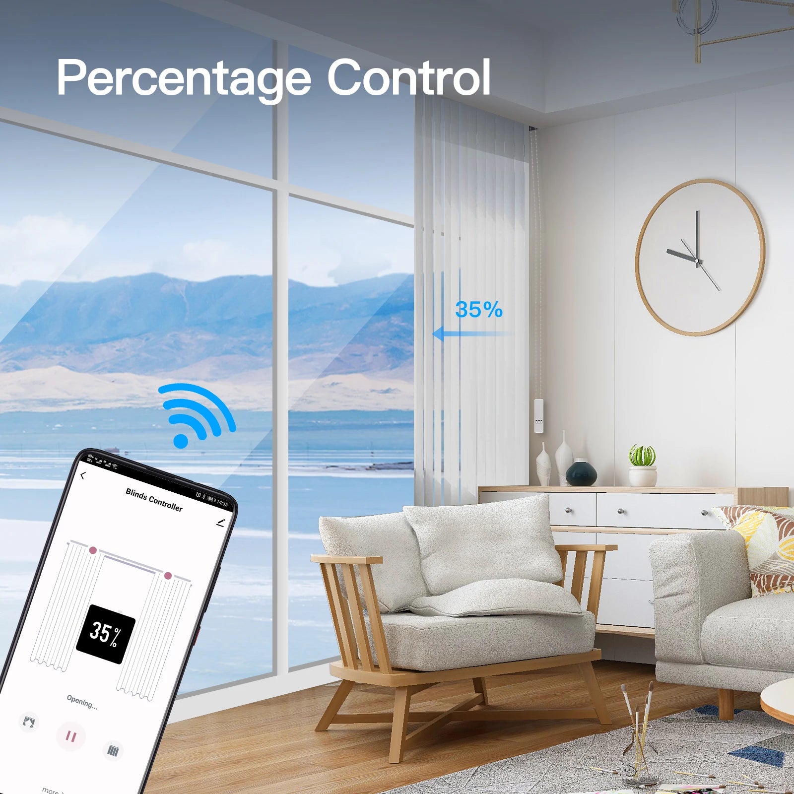 Tuya WiFi Smart Roller Blind Motor