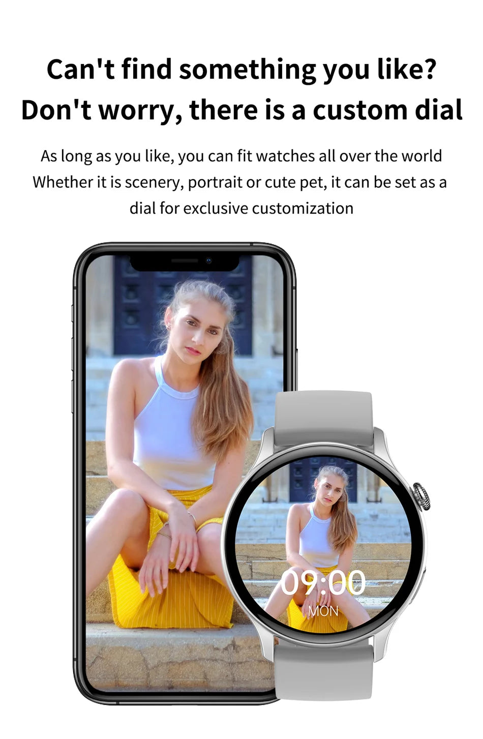 2024 GPS AMOLED Smartwatch for Women