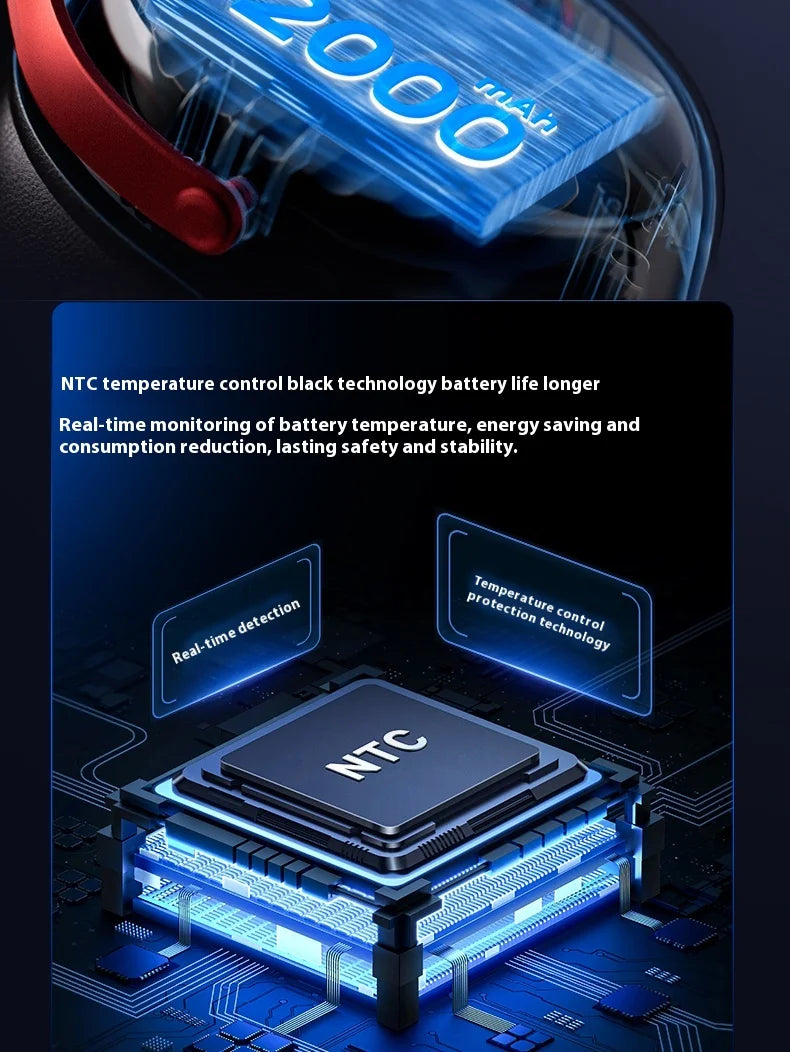 MCHOSE V9 Pro Tri-Mode Gaming Headphones with ANC