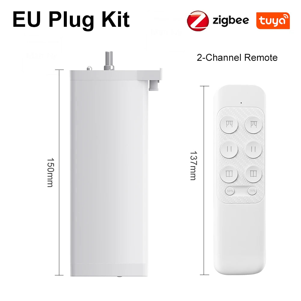Tuya Smart Zigbee/WiFi Curtain Motor