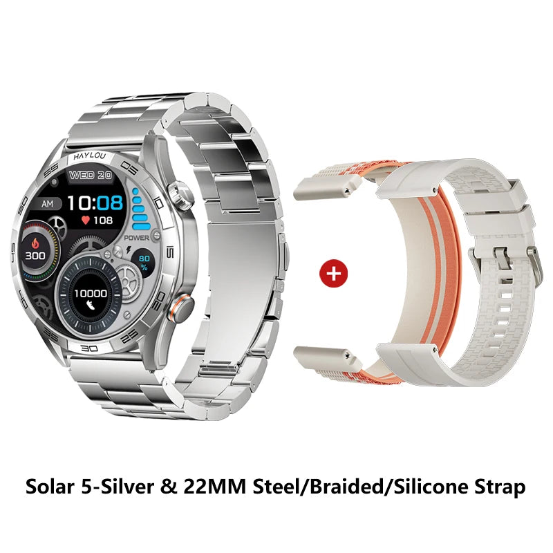 Solar 5 Voice Calling Smartwatch