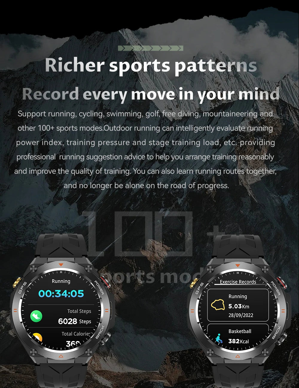 V75 GPS Smartwatch 2024