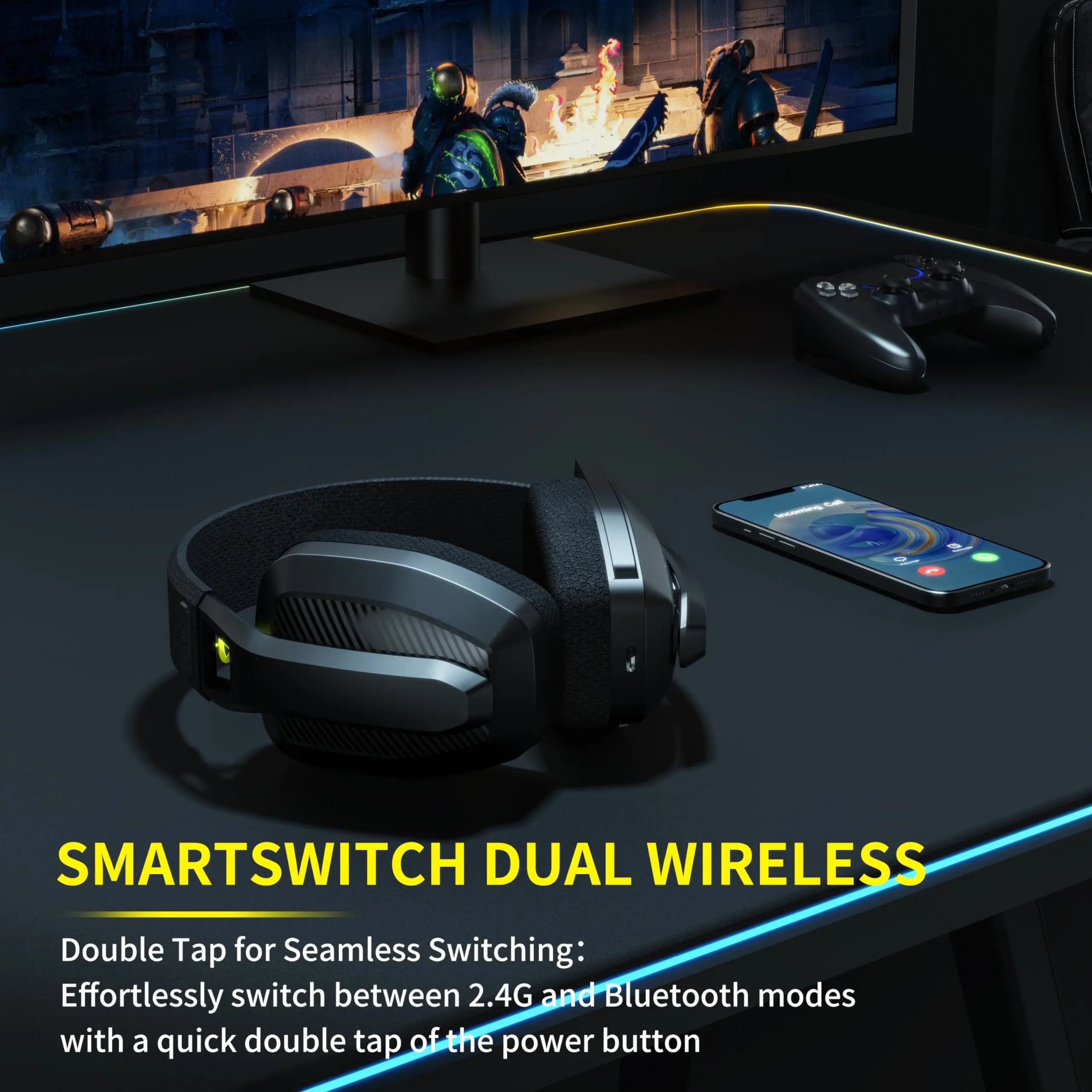 2.4GHz Wireless Gaming Headset