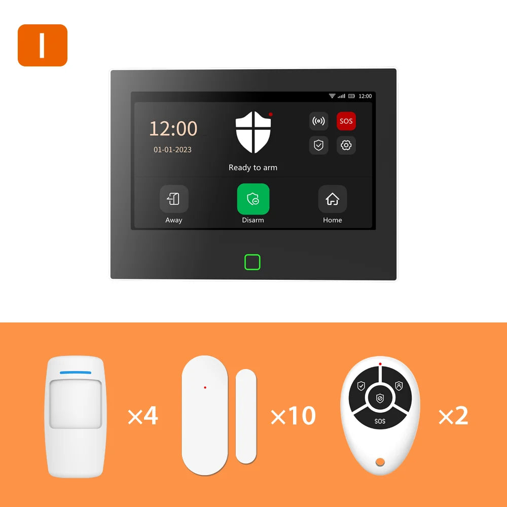 Staniot 7" WiFi 4G Smart Alarm System