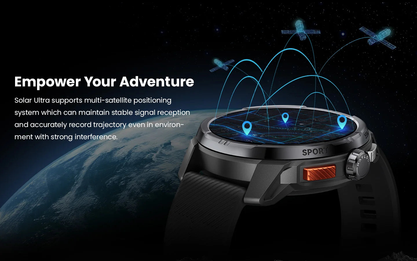Solar Ultra GPS Smartwatch