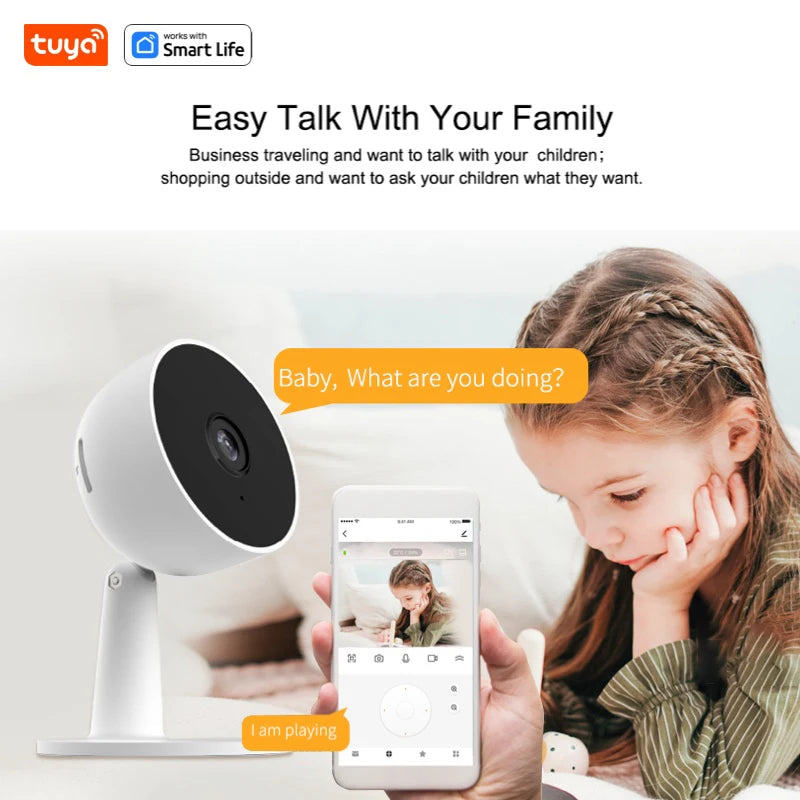 Tuya 1080p Wi-Fi Smart Security Camera