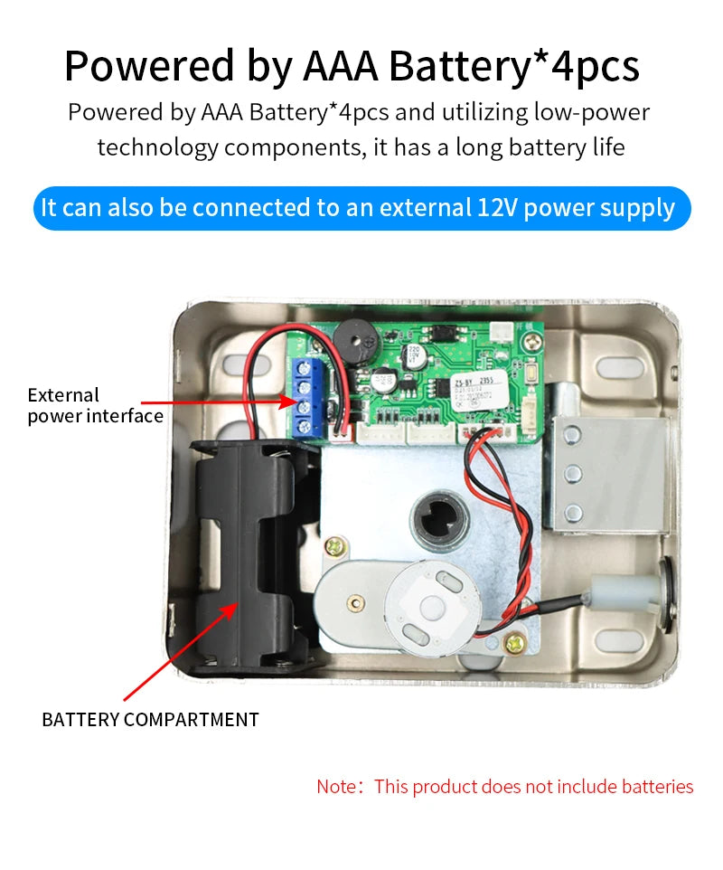 Bluetooth Tuya Smart Fingerprint Door Lock