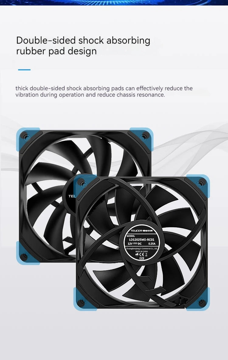 120mm PWM PC Case Cooling Fan