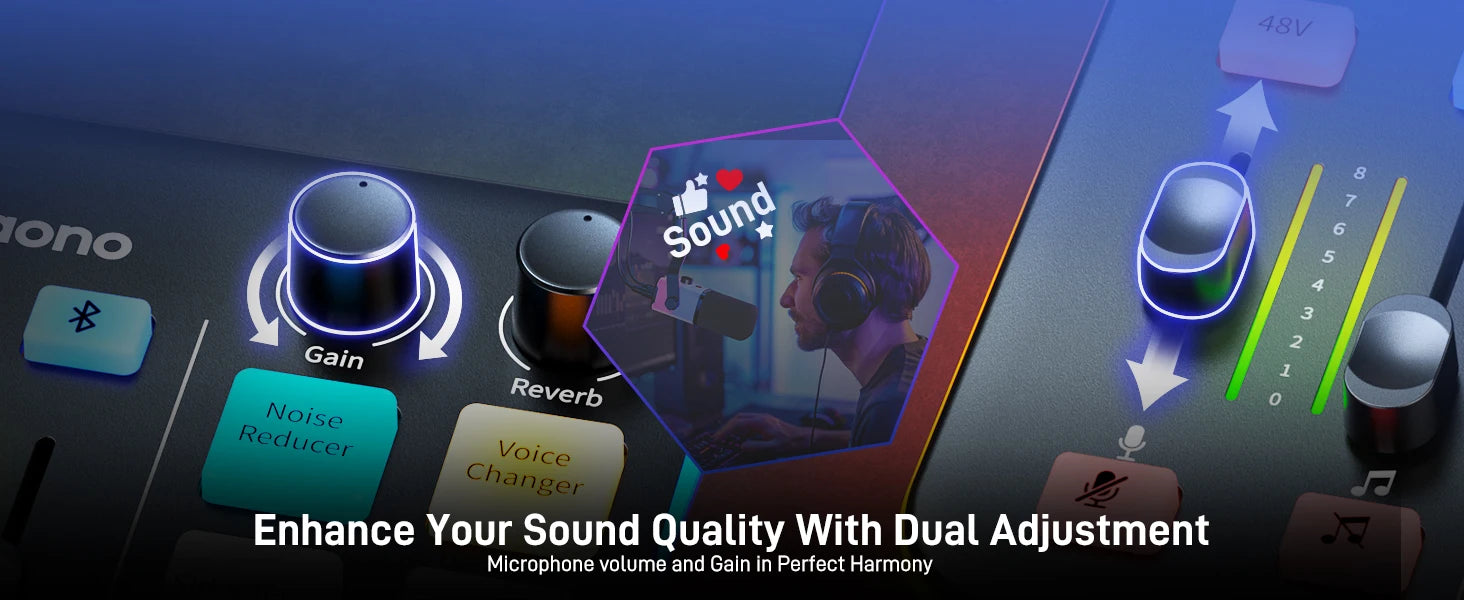 G1 NEO Gaming Audio Mixer