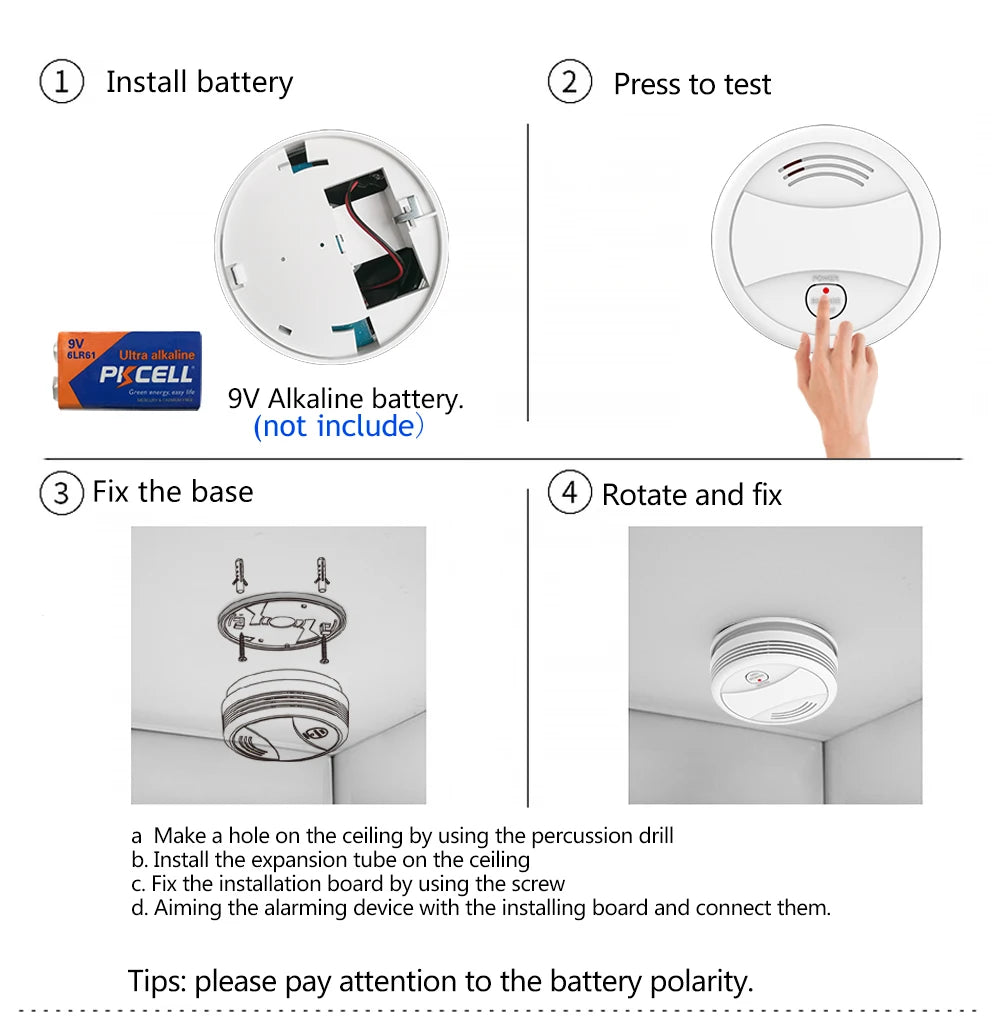 Tuya WiFi Smart Smoke Detector