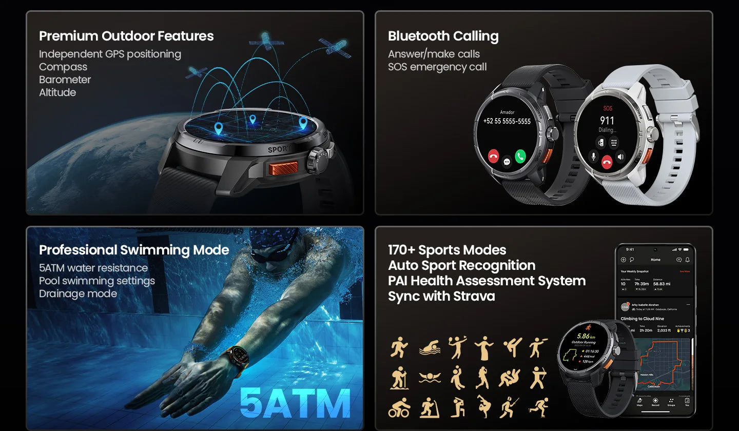 Solar Ultra GPS Smartwatch